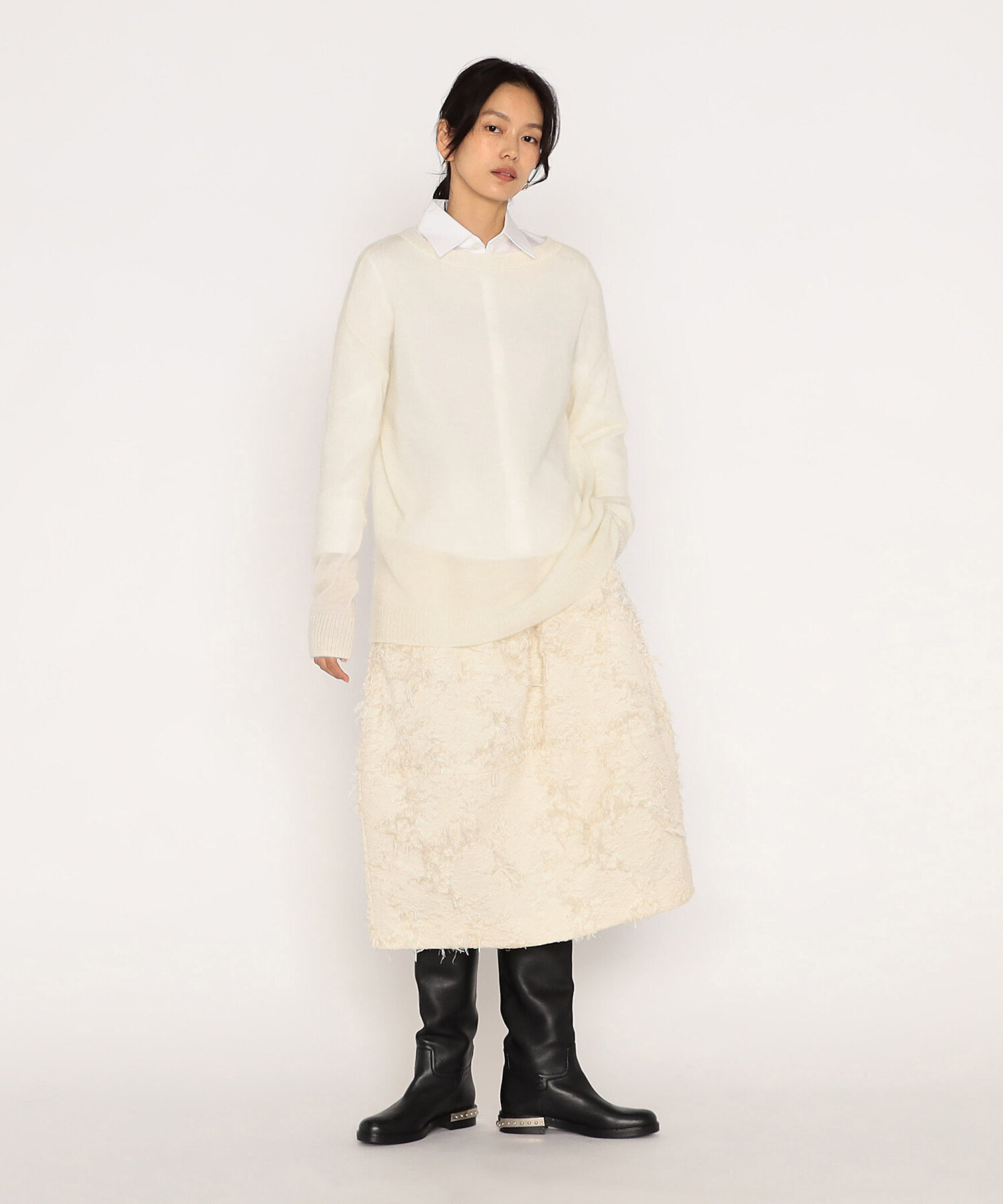 ジャカード スカート（2809FM09） | BASILE28 (Women