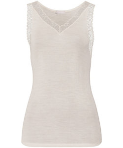 ハンロ ホワイト 長袖 トップス HANRO (Women) / ハンロ TOP