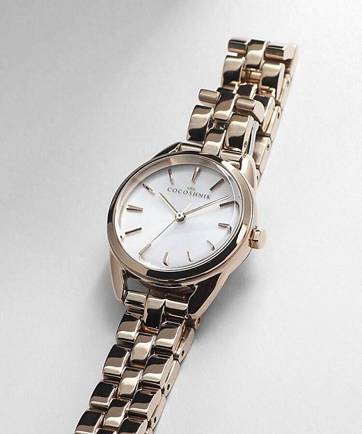 RGラウンド ブレスレットウォッチ（ホワイト旭光