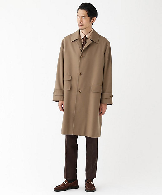 THE FLAGSHIP】ヴィンテージギャバジン ステンカラー