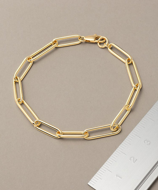 K18中空PCチェーン ブレスレット（2002322111