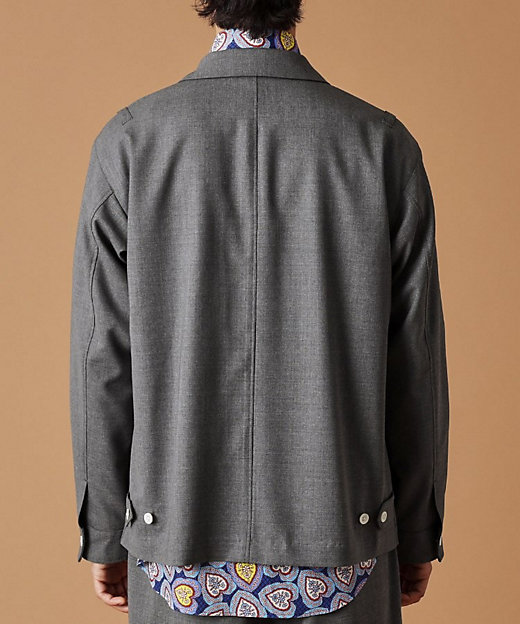 トニック グレーカバーオール（2002378298） | TAKEO