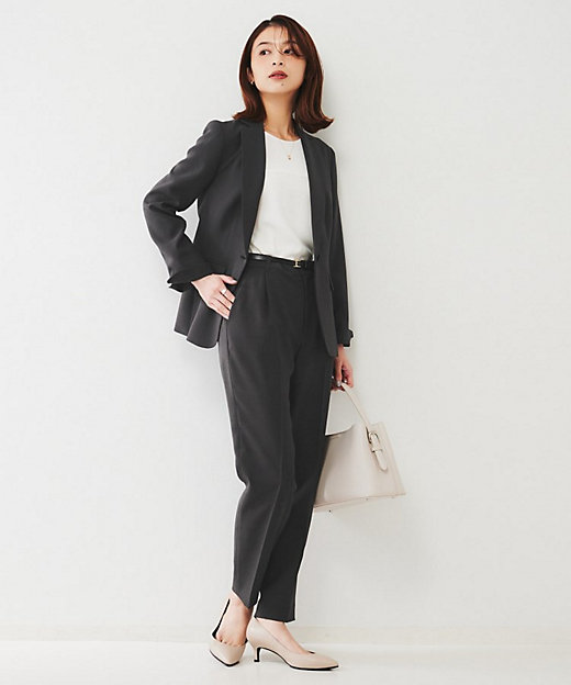 通勤スーツ】ライトウェイト テーパードパンツ（2002465838