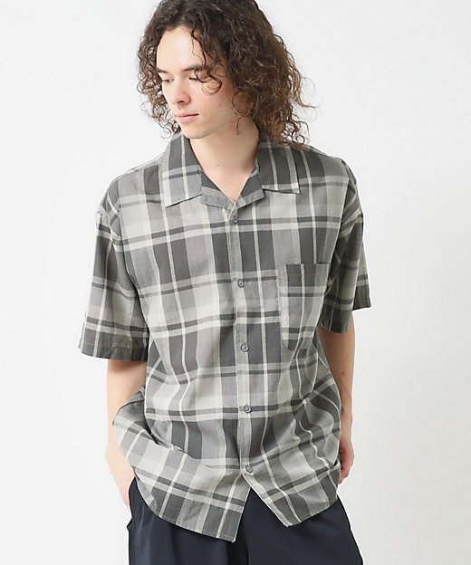 洗える】マドラスチェック柄シャツ（2002461484） | Dessin