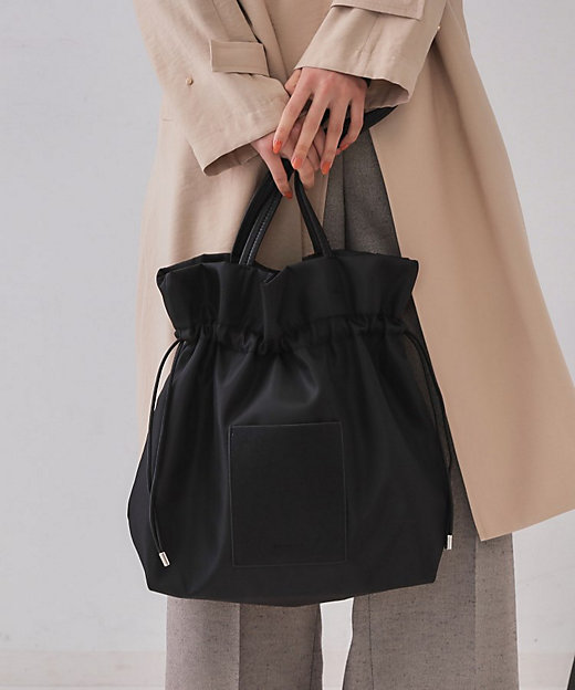 A4サイズ対応】巾着ドロストーリングトートバッグ