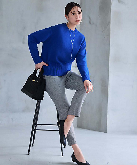 裏起毛ハイストレッチイージーテーパードパンツ【洗濯機OK