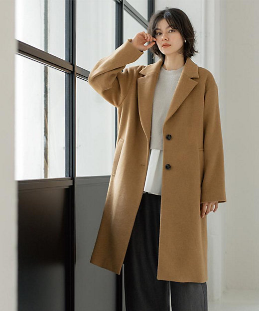 カシミヤブレンドウールチェスターコート（2002542078