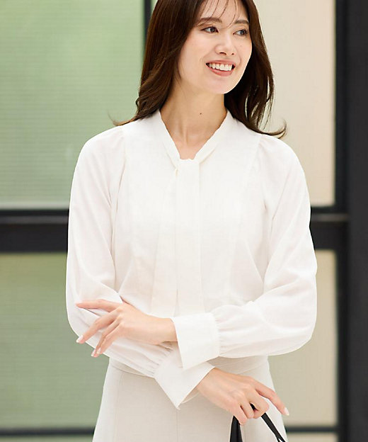 レイヤードに◎】ボウタイブラウス（2002508976） | Reflect