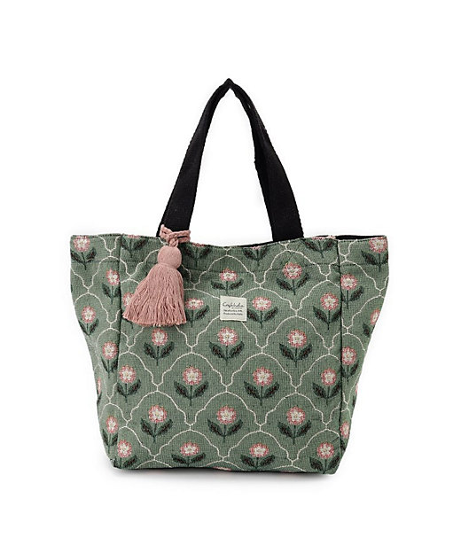 インド製ジャカードランチトートバッグ（2002528875