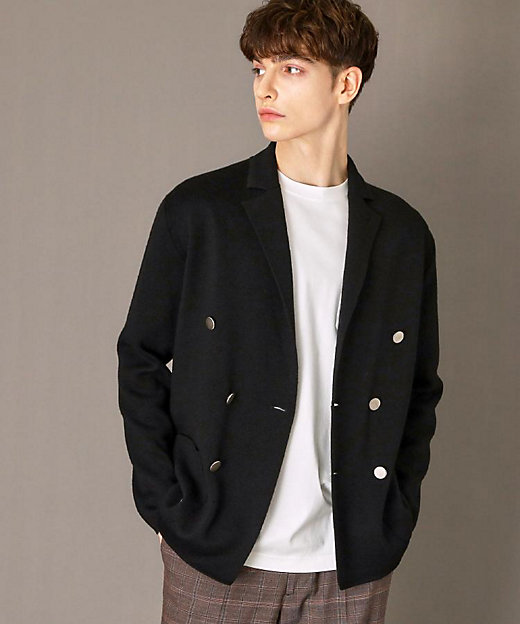 ダブルブレスト ニットジャケット（2002531834