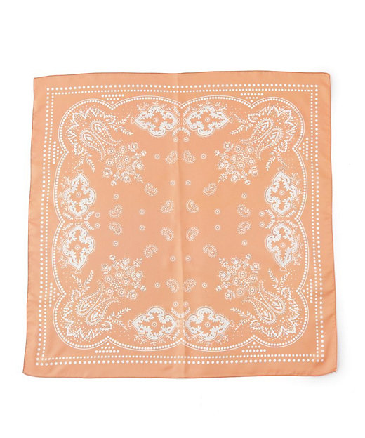 ペイズリーバンダナ柄スカーフ（2002586229） | Reflect