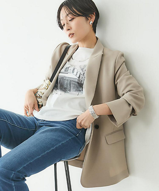 ダブルブレストジャケット（2002603409） | UNTITLED (Women