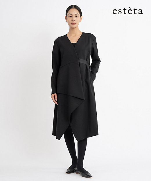 エステータ】ウールダブルクロス ワンピース（OPH7CW0947