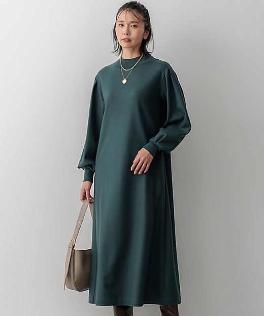 洗える】ウールミルドジャージー ワンピース（OPWOCW0430