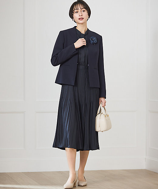 洗える】クリスタルアムンゼン ウエスト切り替え ワンピース