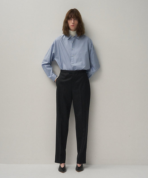 COMPACT WOOL ｜ タックパンツ（PRAGGW0808