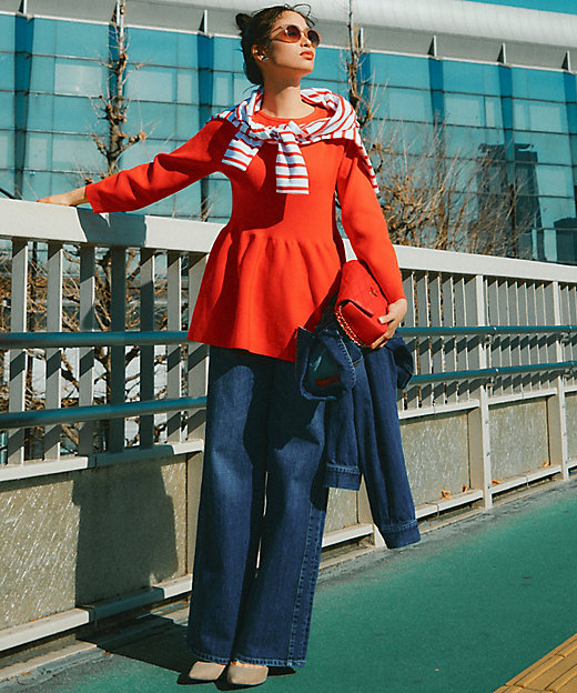 RED CARD TOKYO×23区／VERY3月号掲載】デニム