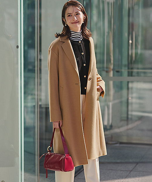 ウールカシミヤビーバー チェスター コート（SCWOGW0505