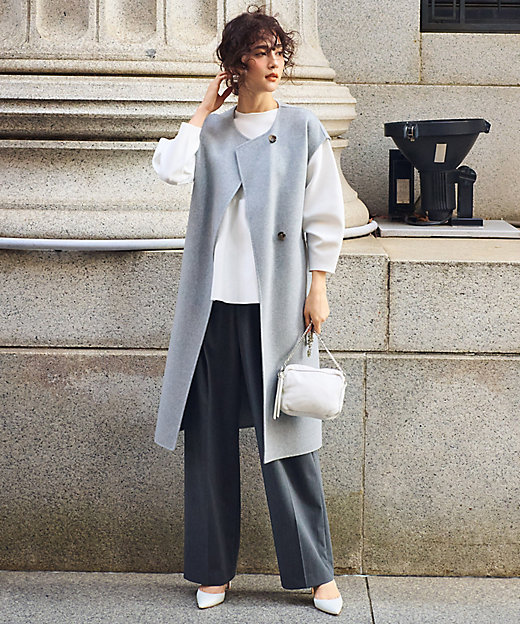 ウールリバー ジレ（SCWSCW0408） | 23区 S (Women/小さい