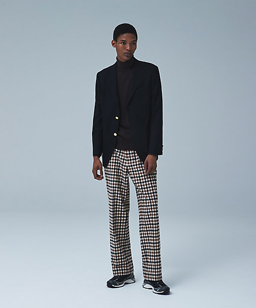 定番 ／ 不朽の名作】ペピンメリノサキソニー ブレザー ／ 金ボタン