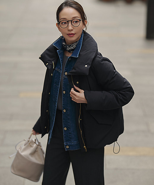 一部店舗限定／滝沢眞規子さん着用／撥水加工】ミリタリー Aライン