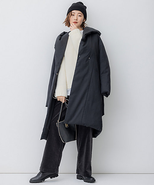 滝沢眞規子さん着用】リュクスダウン ガウンコート