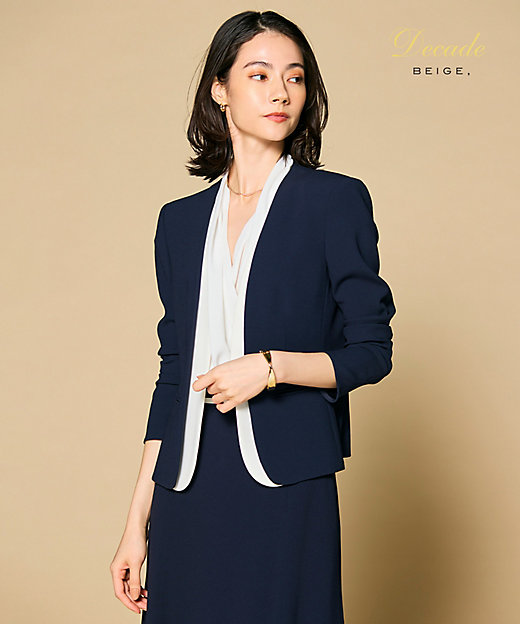 CINDY ／ ダブルカラージャケット（JKCWGS0710