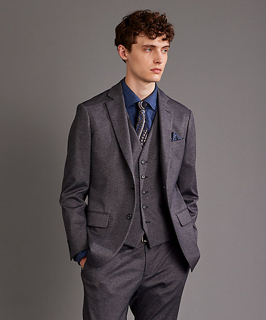 ストレッチ】ツィーディージャージ ジャケット（JKJLSA0101