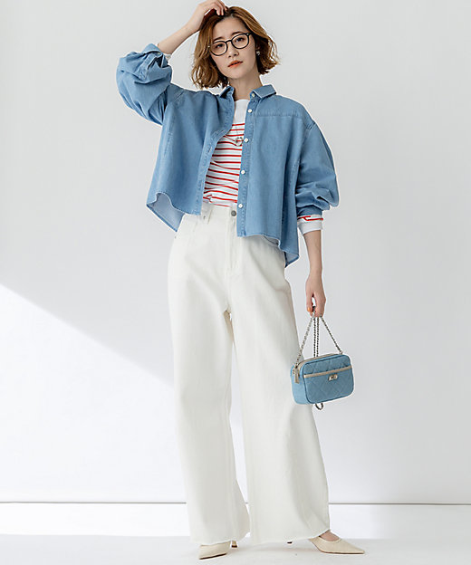 洗える】Armor－lux スムース パネルボーダー カットソー