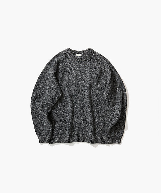 LAMBS WOOL ｜ クルーネックセーター － UNISEX