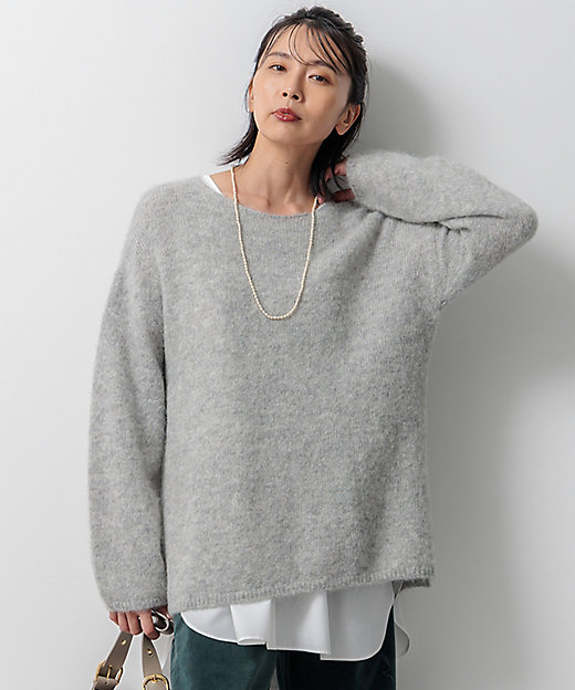 ブラッシュドアルパカ ニット（KRWOCW0462） | 23区 (Women