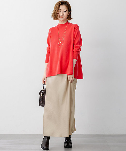 洗える】ピュアカシミヤ フレア ニット（KRWOGW0453） | 23