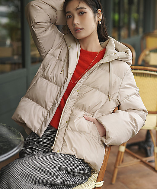 フォックスカシミヤファー ショート丈 ニット（KRWSGW0556