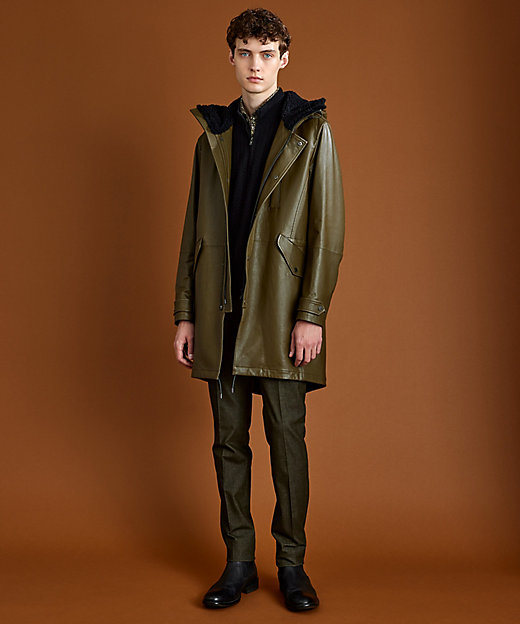 ベジタブルラムスキンレザーコート（LWJLSW0601） | JOSEPH