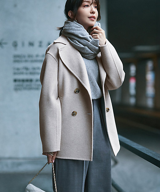 洗える】ピュアカシミヤ 大判 ストール（ZZ3DCW0451） | 23