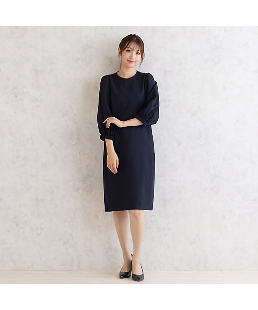 コード刺繍襟ワンピース（51011501） | Rose Tiara (Women