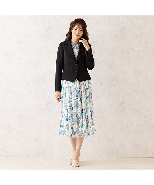 バックリボンテーラードジャケット（51101502） | Rose Tiara