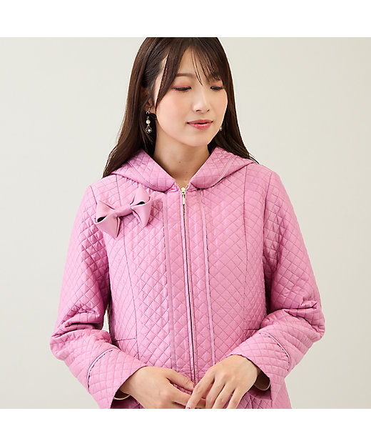 M－StyleLuxe監修】【リボンクリップ付】キルティングリボン