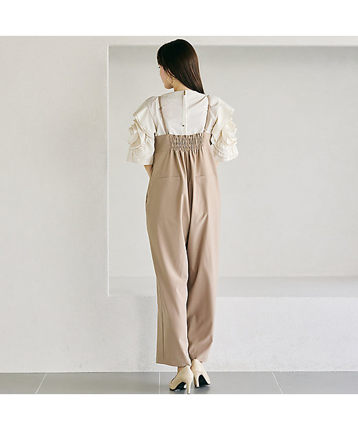 胸元リボンサロペット（83055504） | Rose Tiara (Women