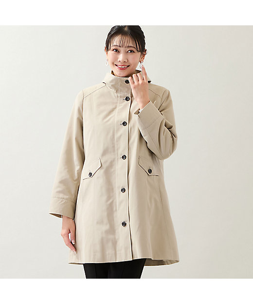 ライナー取り外し可・3L／4Lサイズあり】スタンドカラーコート