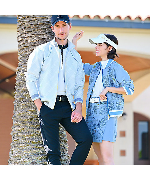 Women's】【セットアップ可】ミモザジャカードスカート