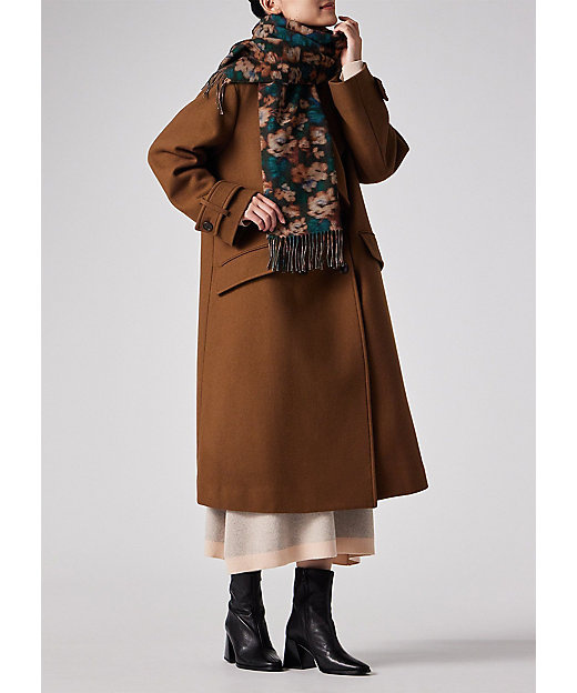 ウィメンズ ”Tea Floral” リバーシブル スカーフ