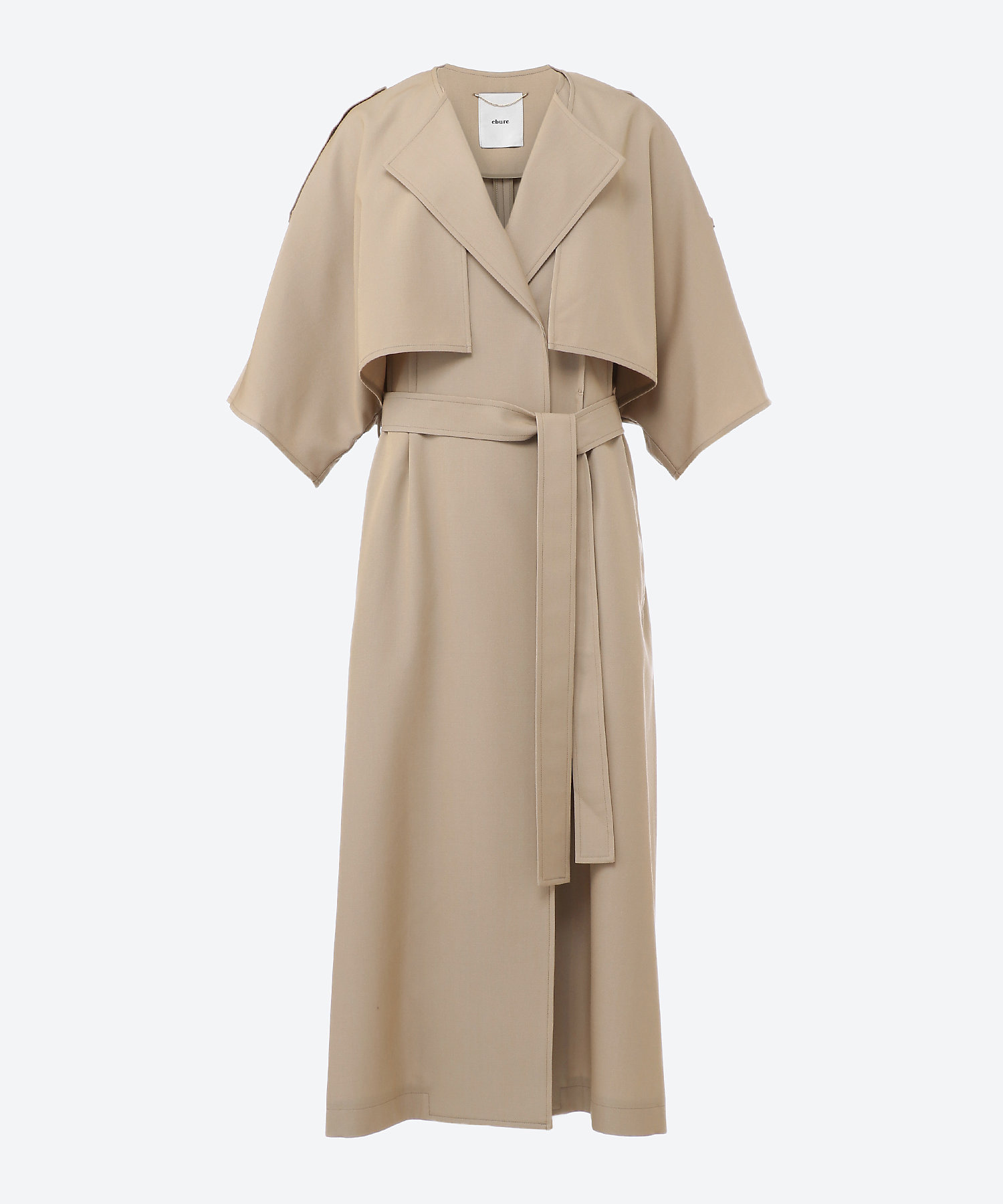先染ウール コート | ebure (Women)/エブール | 三越伊勢丹オンライン