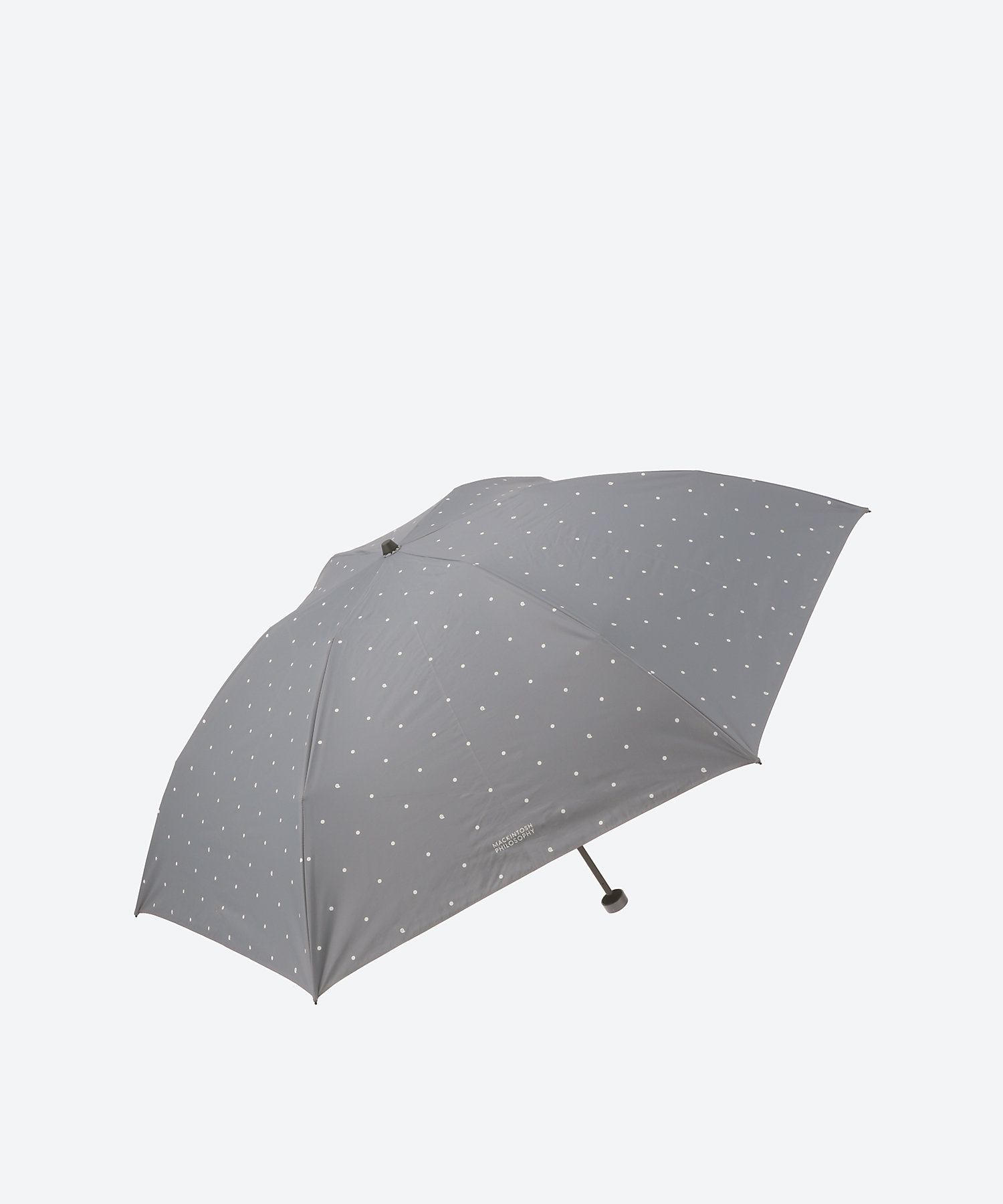 ポリエステル20デニール 黒コーティング×顔料プリントドット