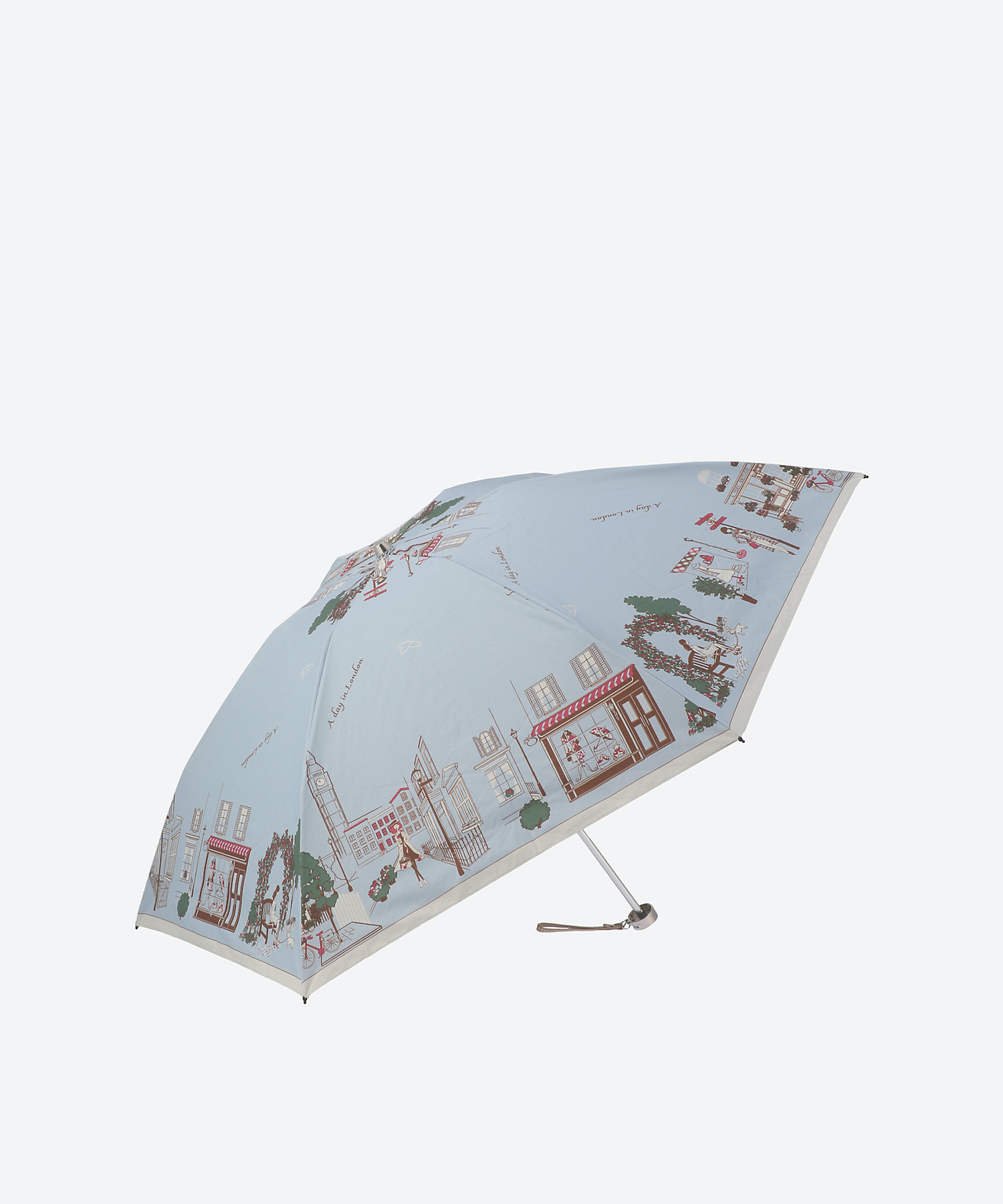 晴雨兼用ミニ傘 カラフル街並 22－125－12216 | DAKS (婦人