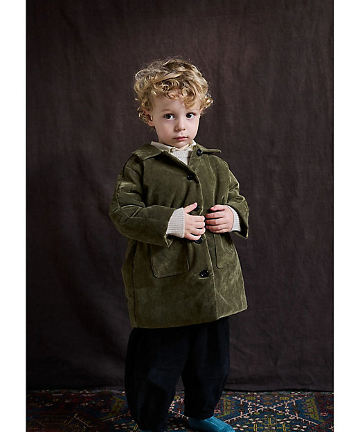 CHEE BABY COAT／GOLDEN GREEN | CARAMEL