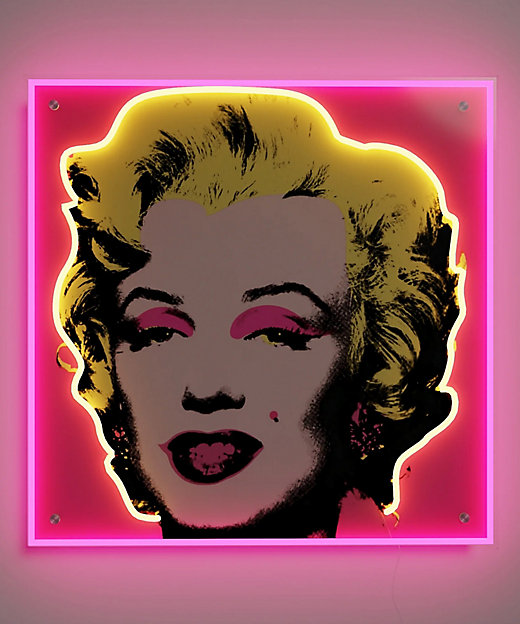 受注商品】LEDネオンサイン Andy Warhol Marilyn