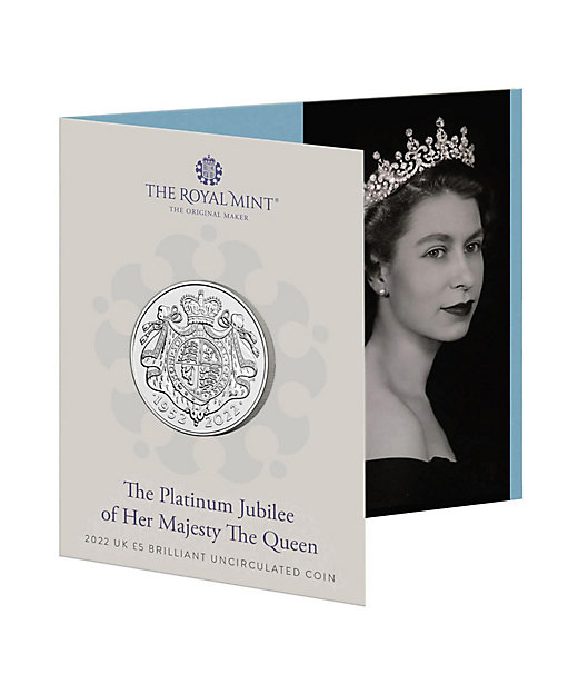 ☆エリザベス女王プラチナジュビリー記念5ポンド白銅貨 | ROYALMINT