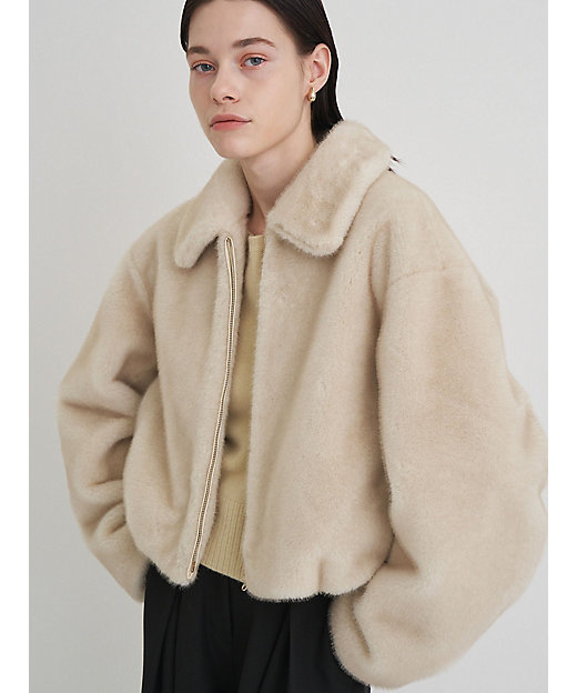 FUR ZIP BZ | ELENDEEK/エレンディーク | 三越伊勢丹