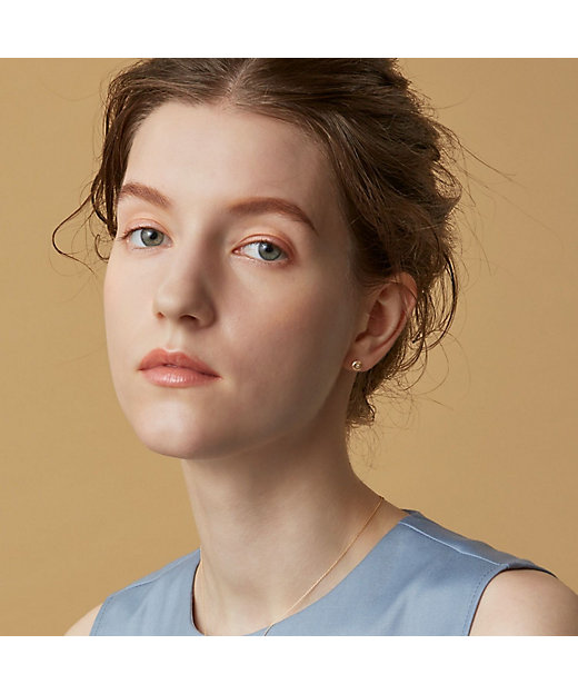 K10エメラルドピアスチャーム | agete/アガット | 三越伊勢丹